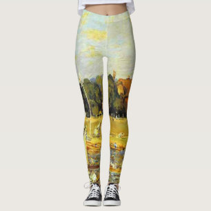 Legging Regata em Hampton Court Alfred Sisley Poster