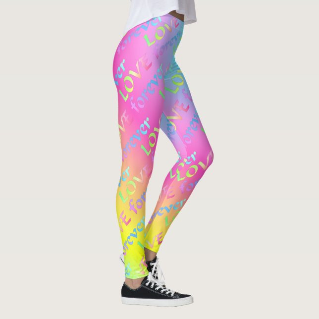 Legging Regenbogen Love forever (Direita)