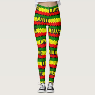 Legging Reggae Rastafara Love - Power yoga Ir