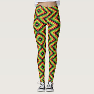 Legging Reggae Roots Rasta hippy - Power yoga Ir
