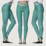 Legging Régua de água da baía de banderas 0026<br><div class="desc">Pintura da Coleção "Beach Dream 0026" Personalize na página do produto ou clique no botão "Personalizar" para obter mais opções de design. Design criou da minha pintura "Beach Dream 0026" capturando uma vista do Dreams Resort em Puerto Vallarta,  Jalisco,  México. Os produtos correspondentes estão disponíveis nesta coleção.</div>