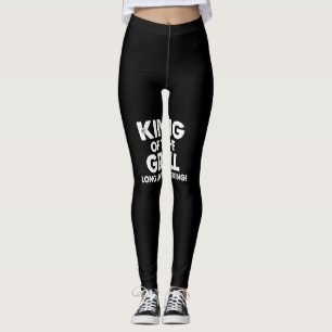 Legging rei da grelha viva o rei