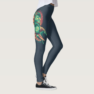Legging Rei Nereus Gráfico de Aquaman   Xebel