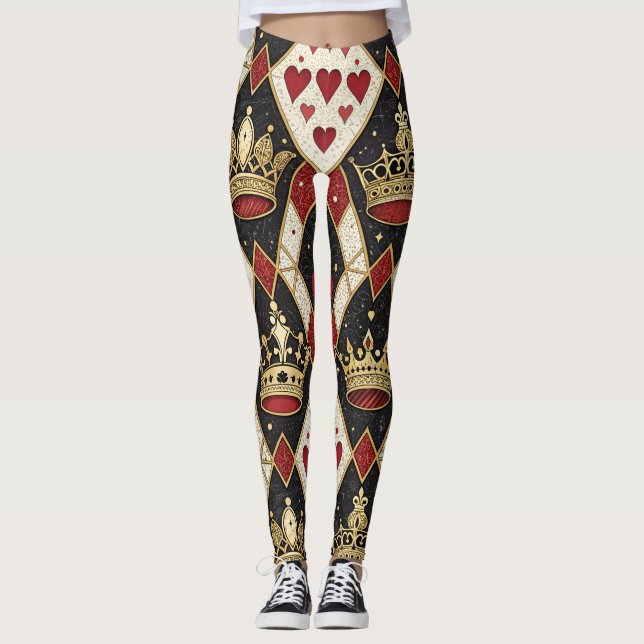 Legging Rei & Rainha de Copas (Frente)