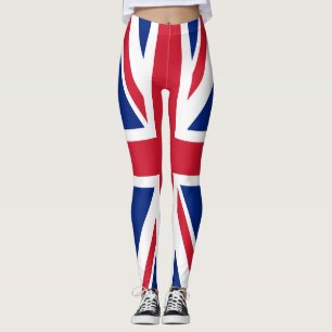 Legging Reino Unido União Jack Flag das Colônias britânica