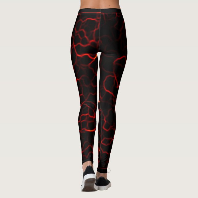 Legging relâmpago do plasma (Verso)