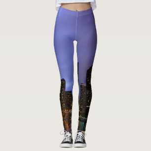 Legging Relâmpago sobre o rio Chicago