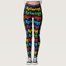 Legging Relaxamento, Multicor, Retroativo