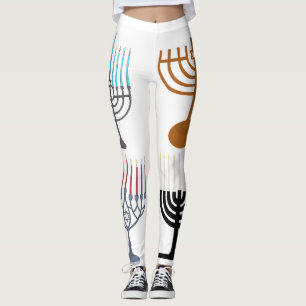 Legging Religião Judaica Hanukkah
