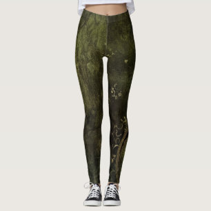 Legging Relógio Russo Emerald Green Steampunk (9)