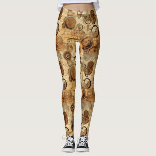 Legging Relógio Russo Steampunk Grunge (1)