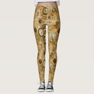 Legging Relógio Russo Steampunk Grunge (5)