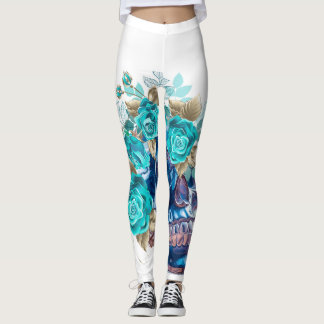 LEGGING RÉQUIEM BLUE BLOOM