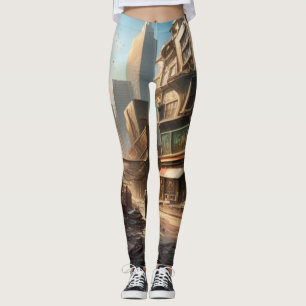 Legging Resiliência Urbana: Um vislumbre do Futuro