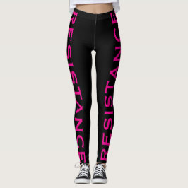 Legging Resistência do Preto Rosa