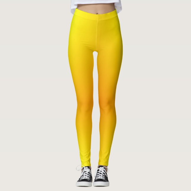 Legging Respiração de Citrino (Frente)