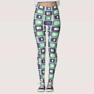 Legging Retângulos Empilhados