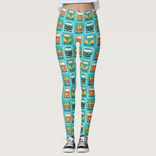 Legging Reto Vans (Frente)