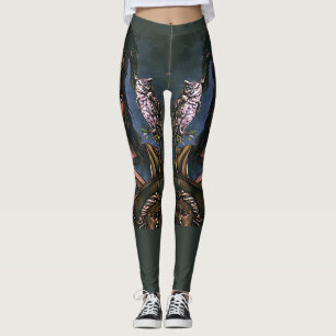 Legging Retrato Colorido "Lealdade feroz de Athena"