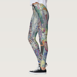 Legging Retrato de Friederike Maria Beer por Gustav Klimt