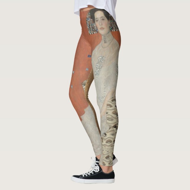 Legging Retrato de Fritza Riedler por Gustav Klimt (Esquerda)