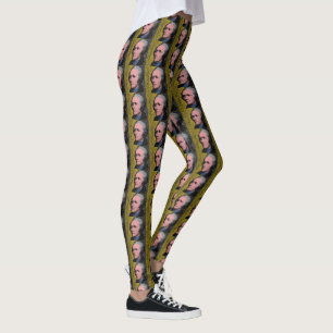 Legging Retrato do pop art de Alexander Hamilton