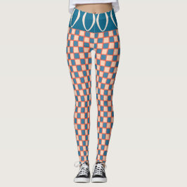 Legging Retro 60 California Checkerboard Wave