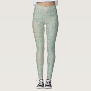 Legging Retro Aqua