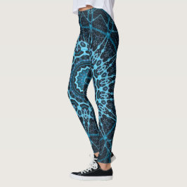 Legging Retro Psicedélico Mandala Trippy Hippie Boho