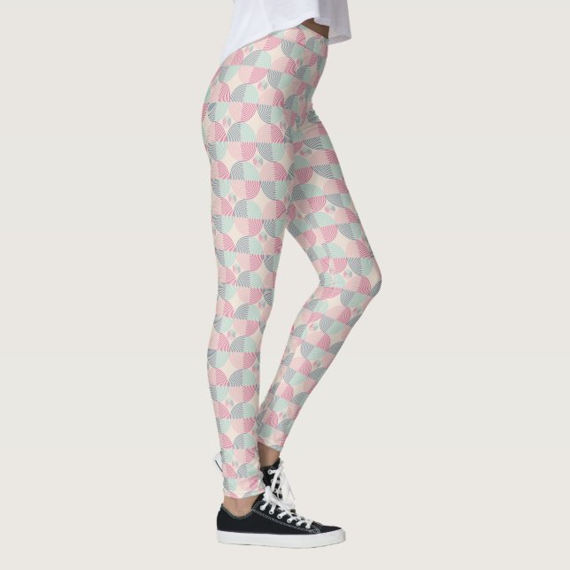 Legging Retro Spiral Vibes (Direita)