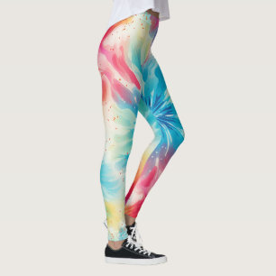 Legging Retro Tie e Dye