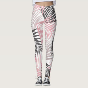 Legging Retro Tropical 9 (Beachy Vibes) #palms #decor