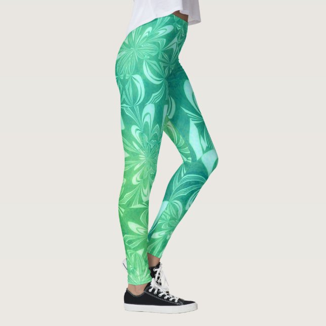 Legging Retro | Zazzle_Growth. (Direita)