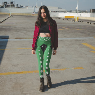 Legging Ríbal verde