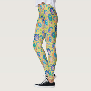 Legging RICK E MORTY™ Padrão Familiar Infectado