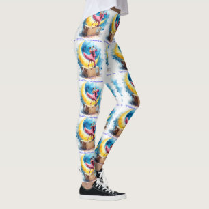Legging Rick London Pink Himalayan Salsa Engraçado