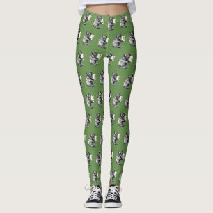 Legging Rinoceronte leitor adora livros