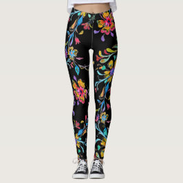 Legging Riot de flor selvagem