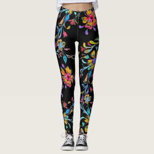 Legging Riot de flor selvagem