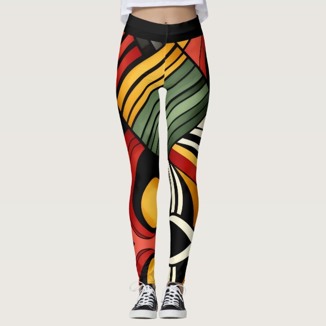 Legging Ritmos de Percussão (Frente)