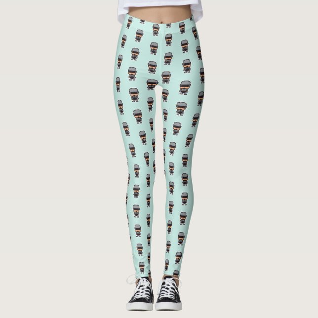 Legging Robô robotCop desenrolado (Frente)