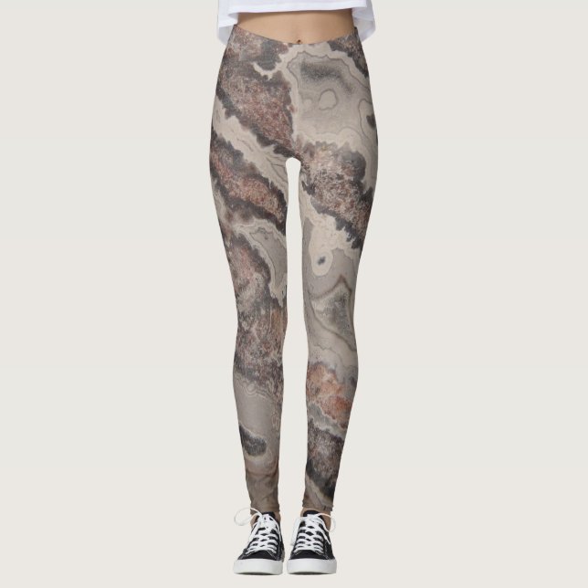Legging Rocha Natural De Agata De Lace Louca Desenhada (Frente)