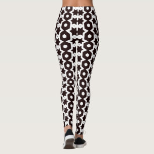 Legging Rock Star Black & White XS-XL_Leggings