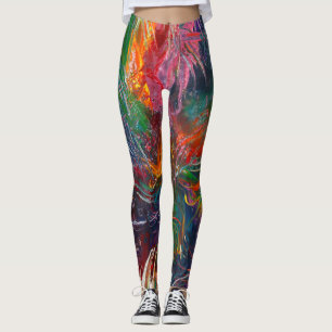 Legging Roda do espectro de cores