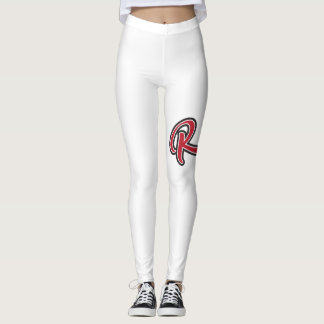Legging Roletes brancos