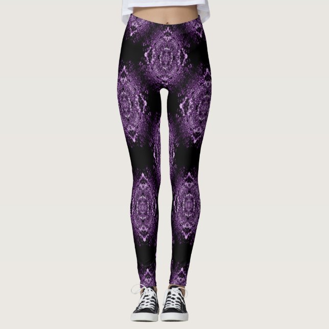 Legging Rolo Roxo (Frente)