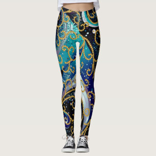 Legging Rolos Luxuosos