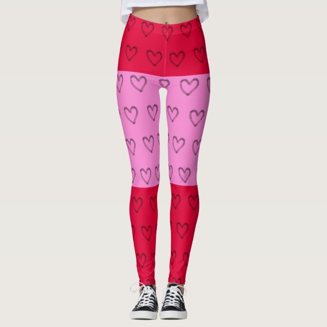 Legging rosa (Frente)
