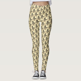 Legging Rosa amarelo