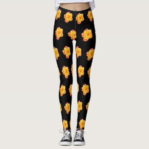 Legging Rosa Apricot e preto